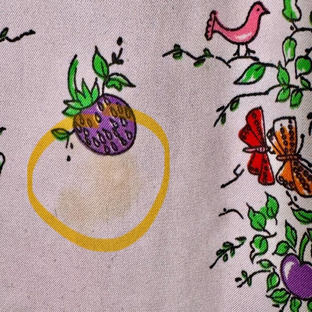 Vintage 1970s Kaftan Caftan Floral Lisanne Maxi Length Dress Mumu - Picture 7 of 10